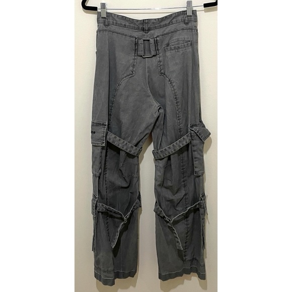 Acne Studios Gray Cargo Pants, Size 32 160/60A - Picture 7 of 13